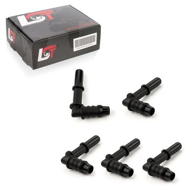 5x Gegenstück Schnellverschluss 90° Kraftstoffleitung 7,89 x 8 mm für JEEP FORD