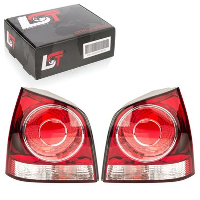 2x Rückleuchte Heckleuchte rot Rücklicht links rechts für VW Polo 9N3 2005-2009