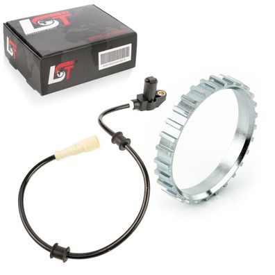 ABS-Sensor und ABS-Ring Set Vorderachse 29 Zähne für OPEL Calibra CORSA B TIGRA