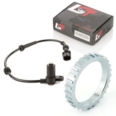 ABS-Sensor und ABS-Ring Set Vorderachse 29 Zähne für OPEL CORSA C