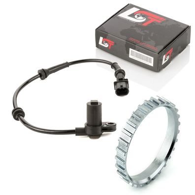 ABS-Sensor und ABS-Ring Set Vorderachse 29 Zähne für OPEL CORSA C MERIVA COMBO