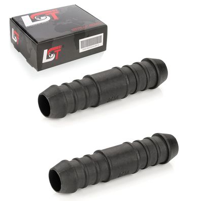 2x Schlauchverbinder Polyamid PA Benzin ölbeständig 14 mm für TOYOTA FIAT