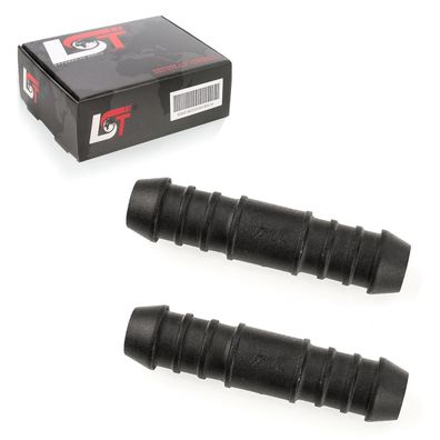 2x Schlauchverbinder Polyamid PA Benzin ölbeständig 14 mm für Citroen Peugeot