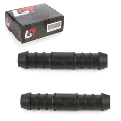 2x Schlauchverbinder Polyamid PA Benzin ölbeständig 12 mm für JEEP FORD