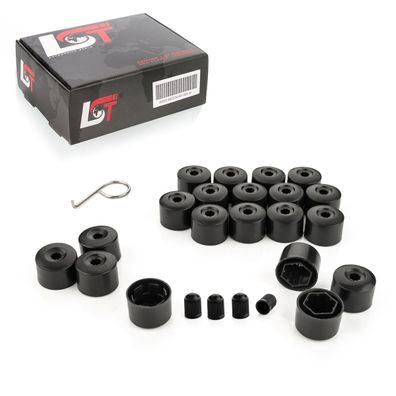 20x Radschraubenkappen diebstahlhemmend 17 mm für KIA Hyundai DAEWOO Daihatsu