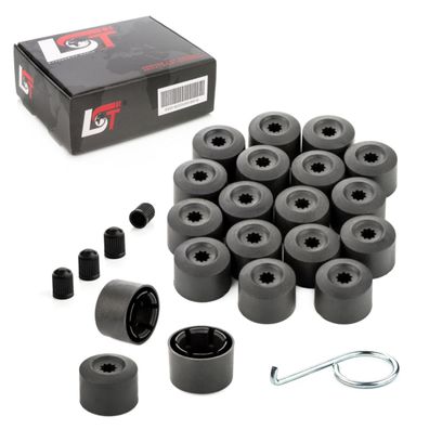 20x Radschraubenkappen diebstahlhemmend 17mm für JAGUAR Daimler Maybach Mercedes