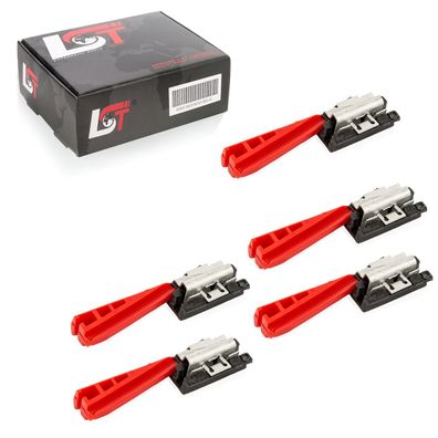 5x Regenleiste Regenrinne Dach Clips für Mercedes 190 W201 E-KLASSE W124 C124