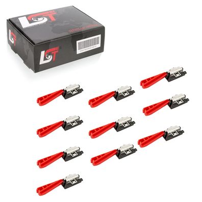 10x Regenleiste Regenrinne Dach Clips für Mercedes 190 W201 E-KLASSE W124 C124