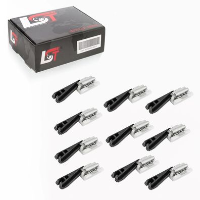 10x Regenleiste Regenrinne Dach Clips für Mercedes E-KLASSE W210 S210 S202 T