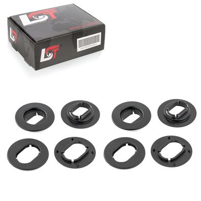 4er Set Fußmatten Teppich Befestigung Clips Halter oval für AUDI FORD SEAT