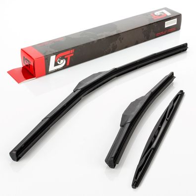 Scheibenwischer Set vorne hinten Frontwischer Heckwischer für Mazda 2 DE