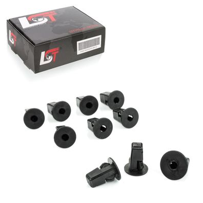 10x Radkasten Radlauf Schmutzfänger Befestigungs Halter Clips Tüllen für TOYOTA