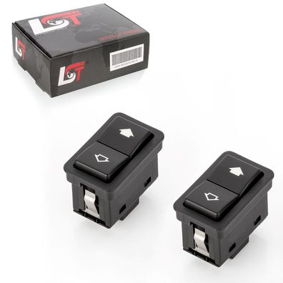 2x Fensterheber Schalter vorne rechts hinten für BMW 5er E39 7er E38 ab 09.1996