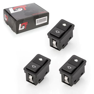 3x Fensterheber Schalter vorne rechts hinten für BMW 5er E39 7er E38 ab 09.1996