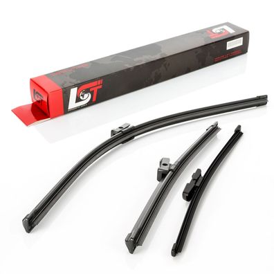 Scheibenwischer Set vorne hinten Frontwischer Heckwischer für Seat Skoda VW