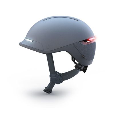 Unit 1 - Faro Stingray L - Fahrradhelm mit Smart-Funktionen - grau