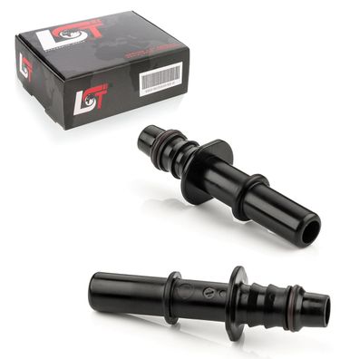 2x Gegenstück Schnellkupplung gerade Kraftstoffleitung 9,49 x 9 mm für BMW MINI