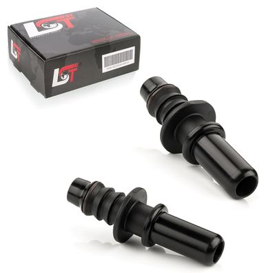 2x Gegenstück Schnellkupplung gerade Kraftstoffleitung 11,8 x 10 mm für BMW MINI