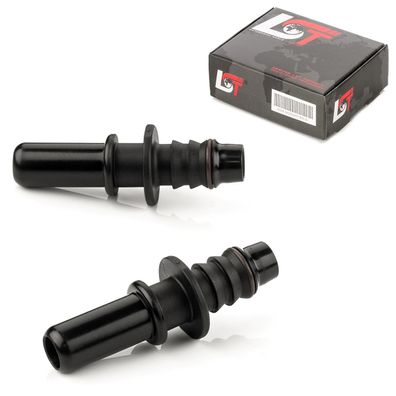 2x Gegenstück Schnellkupplung gerade Kraftstoffleitung 11,8 x 10 für KIA Hyundai