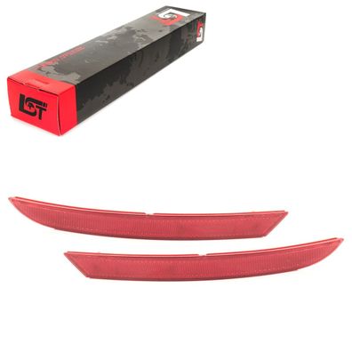 2x Reflektorleuchte Stoßstange hinten links rechts für Seat Leon II 2 1P 05-09