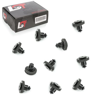 10x Schiebetür Schiene Befestigungs Clips für VW Caddy 2C 2K Transporter T5