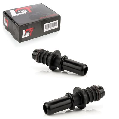 2x Gegenstück Schnellkupplung gerade Kraftstoffleitung 11,8 x 12 mm für BMW MINI