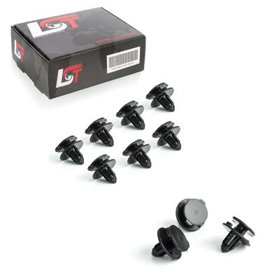 10x Befestigungs Clips Radhausschale Kotflügel für Toyota Nissan Mitsubishi