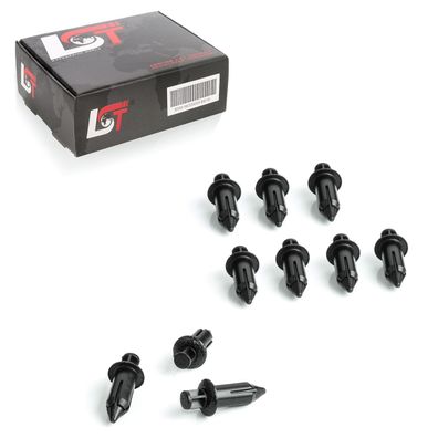 10x Befestigungsclips Kofferraum Verkleidung Innenraum für Toyota Corolla E9