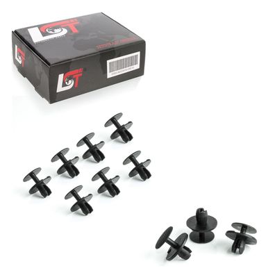 10x Befestigungsclips Kofferraum Verkleidung Heckklappe für BMW E30 E39 E38