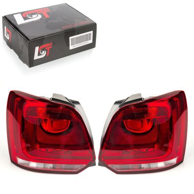 2x Rückleuchte Heckleuchte rot Rücklicht links rechts für VW Polo 6R 2009-2014