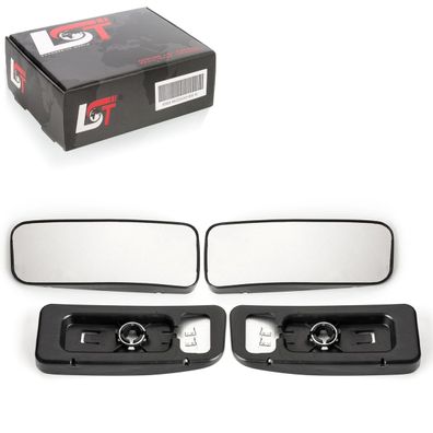 2x Außenspiegel Glas heizbar konvex Set für Mercedes Sprinter für VW Crafter 08