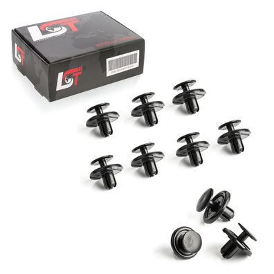 10x Befestigungs Clips Radhausschale Kotflügel für Peugeot Citroen Toyota Lexus