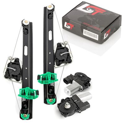 2x Elektrischer Fensterheber mit Motor hinten links rechts für BMW 3er E90 E91