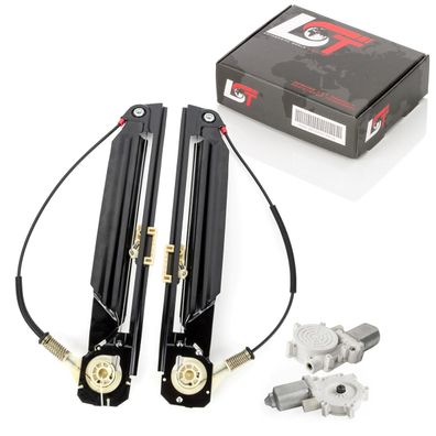 2x Elektrischer Fensterheber mit Motor hinten links rechts für BMW 5er E39 1999