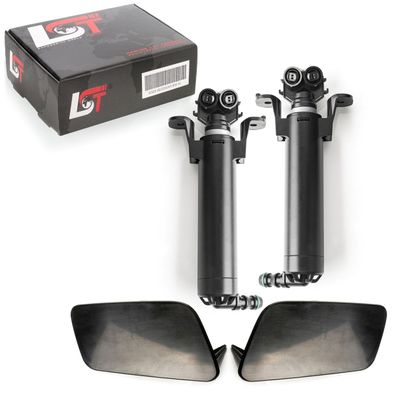 2x Spritzdüse Scheinwerferreinigung Abdeckung links rechts für Audi A3 8V 12-16