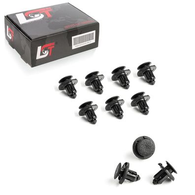 10x Befestigungsclips Kofferraum Innenverkleidung für Nissan Almera Tino Primera