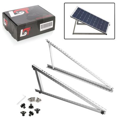 2x Aufständerung Solar Modulträger Halterung Solarständer 118 cm 2,5 mm