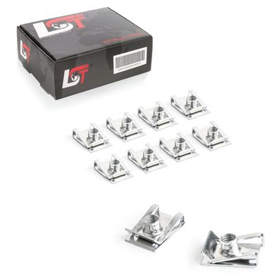 10x Blechmutter Clips Lautsprecherabdeckung hinten für Citroen Peugeot Fiat