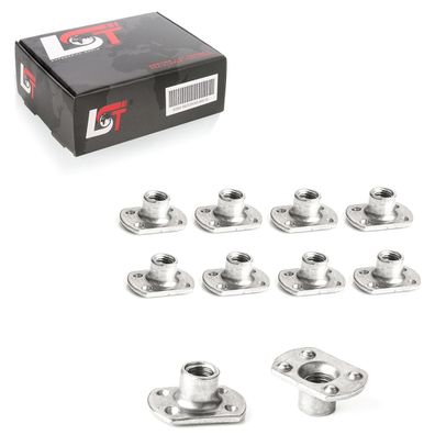 10x Einscheißmutter M8 Seitenteil Kotflügel Karosserie Befestigung für VW Käfer