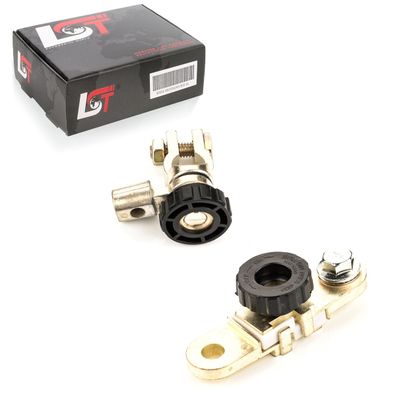 2x Batterie Trennklemme mit Rundknopf für SAAB für OPEL für VOLVO für Vauxhall