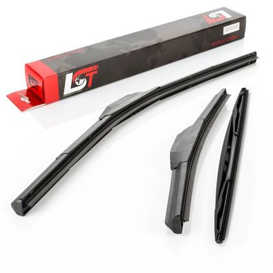 Scheibenwischer Set vorne hinten Frontwischer für Mazda Mitsubishi Nissan
