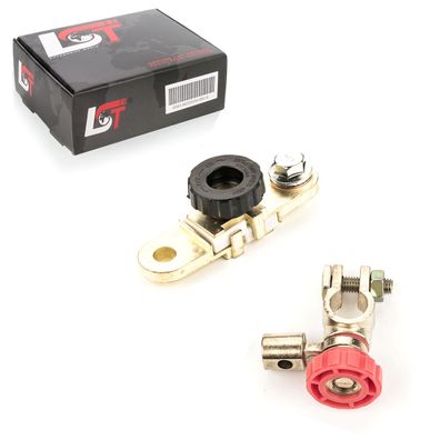 2x Batterie Trennklemme mit Rundknopf für ALFA ROMEO für FIAT für TOYOTA