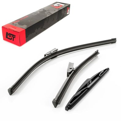 Scheibenwischer Set vorne hinten Frontwischer Heckwischer für Renault Clio III