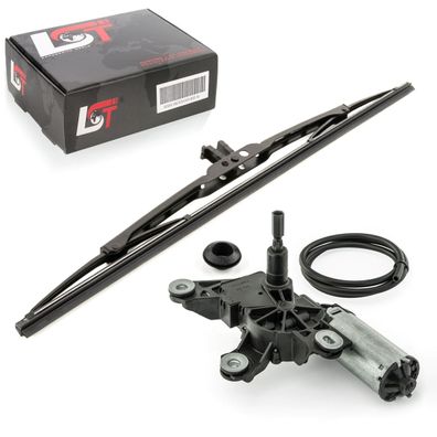 Wischermotor Heck Scheibenwischer Set Motor hinten Dichtung für Audi A3 A4 B5 A6