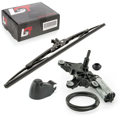 Wischermotor Heck Scheibenwischer Dichtung Set Motor hinten für VW Golf Passat