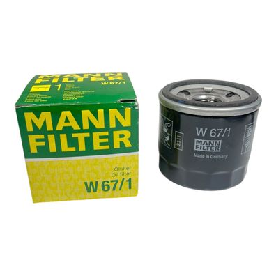 Mann Filter W67/1 Ölfilter Renault Dacia Ford Mazda