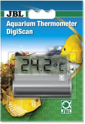 JBL Aquarium Thermometer DigiScan zum aufkleben außen am Aquarium