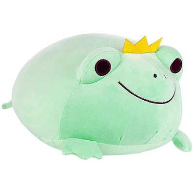 Soft Frog Plush Toys, Cute Frog Stuffed Animal Toy with Smile Face, Adorable Plushie