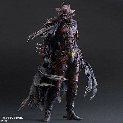 Play Arts Wild West Batman Timeless Red Version Actionfigur Modellspielzeug 26 cm