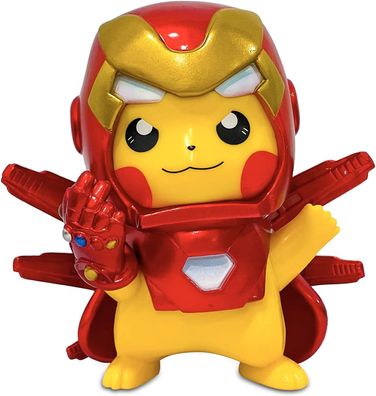 Iron Man mk5 gk Pika-chu Marvel Heroes Iron Man Thanos Handschuhe Figur Dekoration,